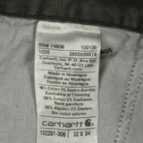 Carhartt Carpenter Trousers - 32W 34L Grey Cotton