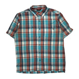 Marmot Checked Short Sleeve Shirt - XL Multicoloured Polyester