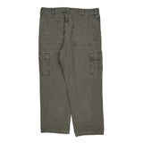 Wrangler Cargo Trousers - 38W 30L Grey Cotton