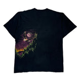 Hazelwood Single Stitch T-Shirt - XL Black Cotton
