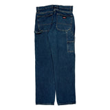 Dickies Carpenter Jeans - 34W 31L Blue Cotton