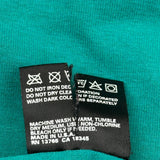 Fruit Of The Loom Single Stitch T-Shirt - XL Green Cotton