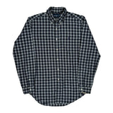 Ralph Lauren Checked Shirt - Medium Blue Cotton
