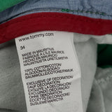 Tommy Hilfiger Chino Shorts - 34W 10L Green Cotton