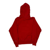 Reverse Weave Champion Hoodie - Small Red Cotton