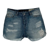 Diesel Denim Shorts - 30W UK 8 Light Wash Denim