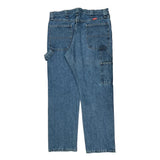 Wrangler Carpenter Jeans - 36W 32L Blue Cotton Blend