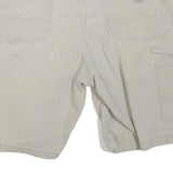 CARHARTT Mens Shorts Beige Relaxed Fit XL W38 Cotton Blend Workwear Casual