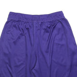 ADIDAS Mens Shorts Purple Sports Logo L W30 Polyester Casual Athletic
