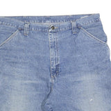 WRANGLER Mens Shorts Blue Casual XL W38 Denim Cotton Blend Relaxed Fit