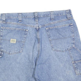 WRANGLER Mens Shorts Blue Casual XL W38 Denim Cotton Blend Relaxed Fit