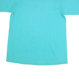 MICKEY & CO Mens Blue Graphic T-Shirt L Short Sleeve Crew Neck Cotton Casual