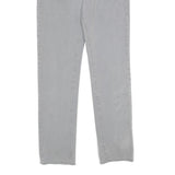 LEVI'S Mens Slim Cotton Blend Grey Trousers W30 L32 Casual Zip Closure