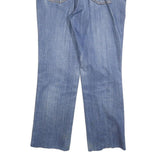 LEVI'S 505 Womens Jeans Blue Regular Straight Denim Medium W32 L26 Classic Zip