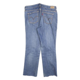 LEVI'S 505 Womens Jeans Blue Regular Straight Denim Medium W32 L26 Classic Zip