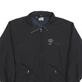 BEACH & SNOW Mens Black Jacket XL Polyester Blend Zip Casual Lightweight