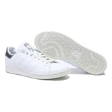 ADIDAS Stan Smith Mens Leather White Black UK 6 Classic Trainer Sneakers