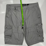 Ecko Unltd Cargo Shorts - 36W 11L Grey Cotton