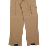 BELTUS Womens Polyester Blend Beige Regular Straight Trousers W27 L28 Cargo