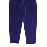 LIZ SPORT Womens Joggers Blue Slim Tapered M W26 L26 Plush Comfort