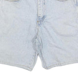 WRANGLER Womens Shorts Blue Denim Casual S W27 Classic Fit Summer