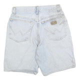 WRANGLER Womens Shorts Blue Denim Casual S W27 Classic Fit Summer