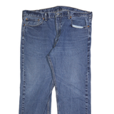 LEVI'S 505 Mens Jeans Blue Regular Straight Denim Medium W40 L30 Classic Fit Zip