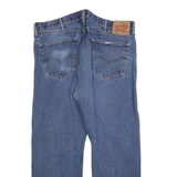 LEVI'S 505 Mens Jeans Blue Regular Straight Denim Medium W40 L30 Classic Fit Zip