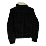 Dickies Sherpa Lined Cord Jacket - Small Black Corduroy