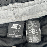 Starter Sport Shorts - Medium Black Polyester