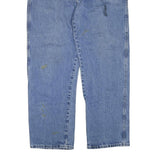 DICKIES Mens Jeans Blue Regular Straight Denim Medium W40 L32 Workwear