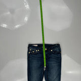 True Religion Skinny Jeans - 25W US 0 Dark Wash Cotton