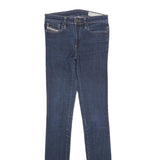 DIESEL Womens Slim Blue Denim Slim Skinny Jeans Cotton Blend W27 L34 Stylish