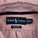 Ralph Lauren Shirt - 2XL Pink Cotton