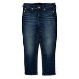 True Religion Skinny Jeans - 27W US 4 Dark Wash Cotton