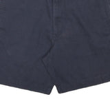CHAPS Mens Shorts Navy Blue Casual L W36 Cotton Blend Classic Fit Pockets