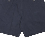 CHAPS Mens Shorts Navy Blue Casual L W36 Cotton Blend Classic Fit Pockets
