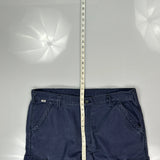 Carhartt Cargo Trousers - 40W 30L Navy Cotton