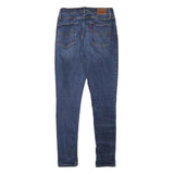 LEVI'S Womens Slim Blue Denim Jeans Slim Skinny Denim Woven W27 L30