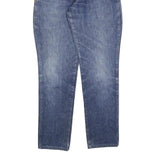 ARMANI Womens Jeans Blue Relaxed Straight Denim Medium W28 L32 Stylish Zip