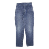 ARMANI Womens Jeans Blue Relaxed Straight Denim Medium W28 L32 Stylish Zip