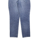 ARMANI Womens Jeans Blue Relaxed Straight Denim Medium W28 L32 Stylish Zip