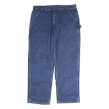 CARHARTT Mens Jeans Blue Regular Straight Denim Medium W40 L32 Workwear