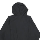 CHAMPION Mens Black S Hooded Jacket Polyester Plain Lightweight S