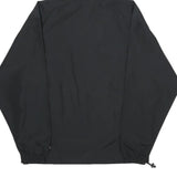 CHAMPION Mens Black S Hooded Jacket Polyester Plain Lightweight S