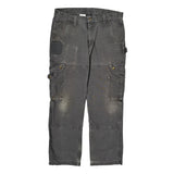 Carhartt Carpenter Pants - 34W 30L Gray Cotton