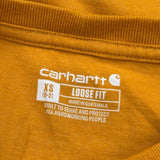 Carhartt T-Shirt - XS Yellow Cotton