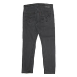 LEVI'S 512 Tapered Mens Jeans Black Slim Tapered Denim Medium W33 L30 Stylish