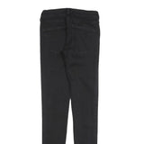 FC JEANS Womens Jeans Black Slim Skinny Denim W25 L33 Zip Cotton Blend