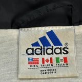 Adidas Windbreaker - Large Black Polyester